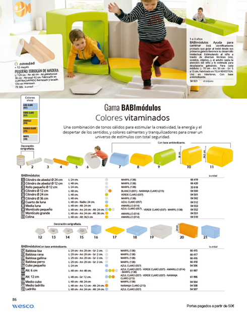Material didáctico Wesco 1